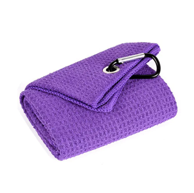 Waffle Golf Ball Cleaning Towel