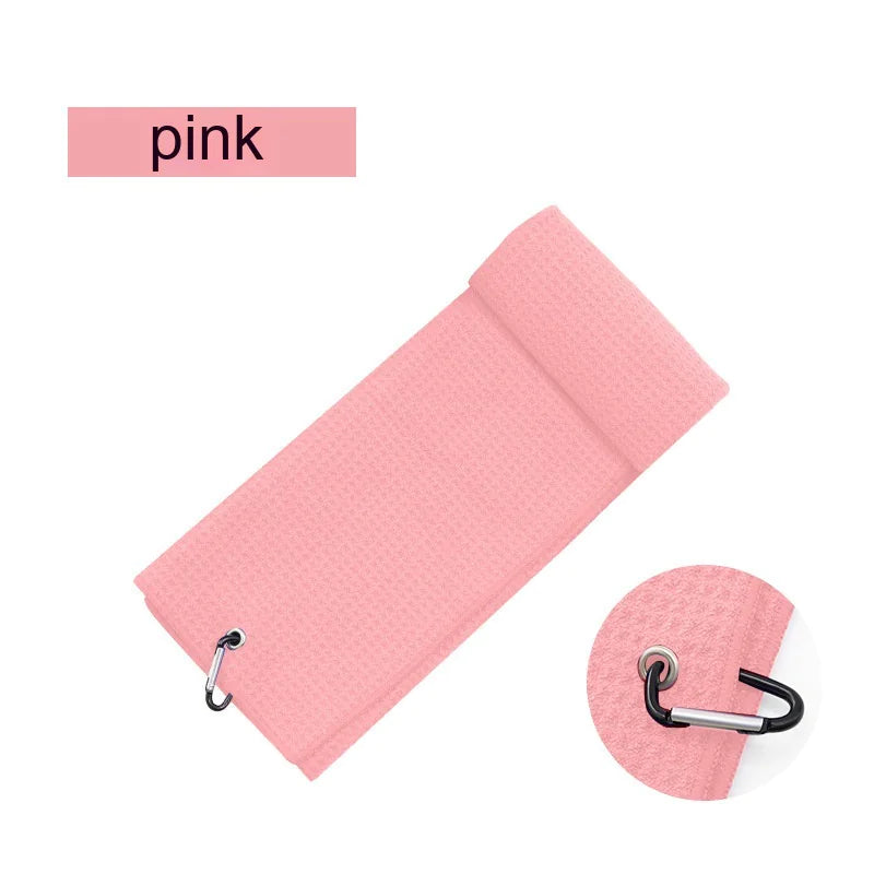 Waffle Golf Ball Cleaning Towel