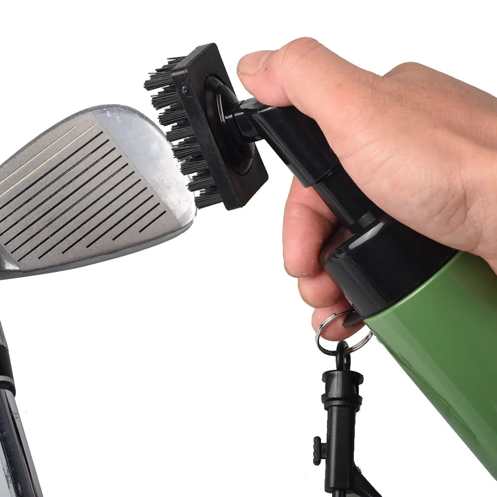 Golf Club Cleaning Brush with Water Attachment
