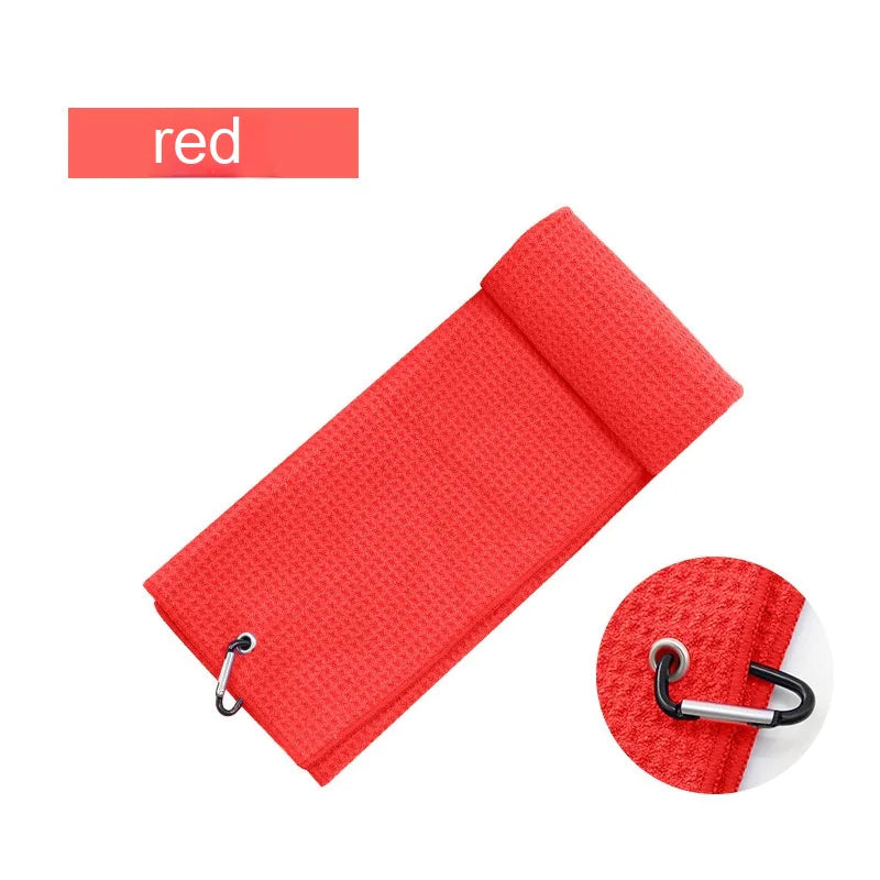 Waffle Golf Ball Cleaning Towel